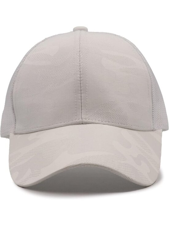 〽️Women\'s White High Ponytail Baseball Cap Trucker Bad Hair Day Adjustable main image 5